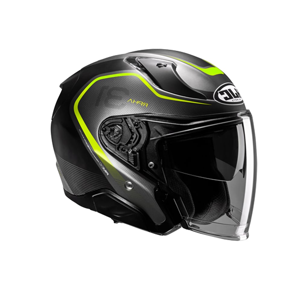 HJC RPHA 31 KOUV MC3HSF CASCO ABIERTO URBANO MOTOCICLETA