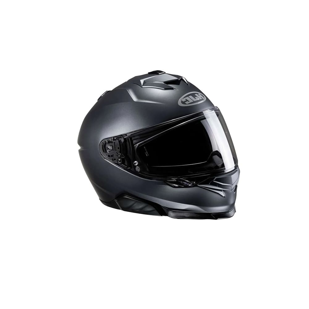 HJC I71 SEMI FLAT Antracita Deportivo Moto Racing Casco Integral