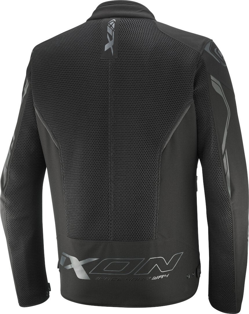 IXON FLICKER Moto Textil Hombre Chaqueta Negra