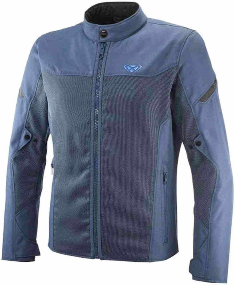 IXON FRESH SLIM Hombre Moto Textil Chaqueta Azul