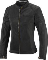 IXON OZCAN Mujer Textil Moto Verano Chaqueta Negro