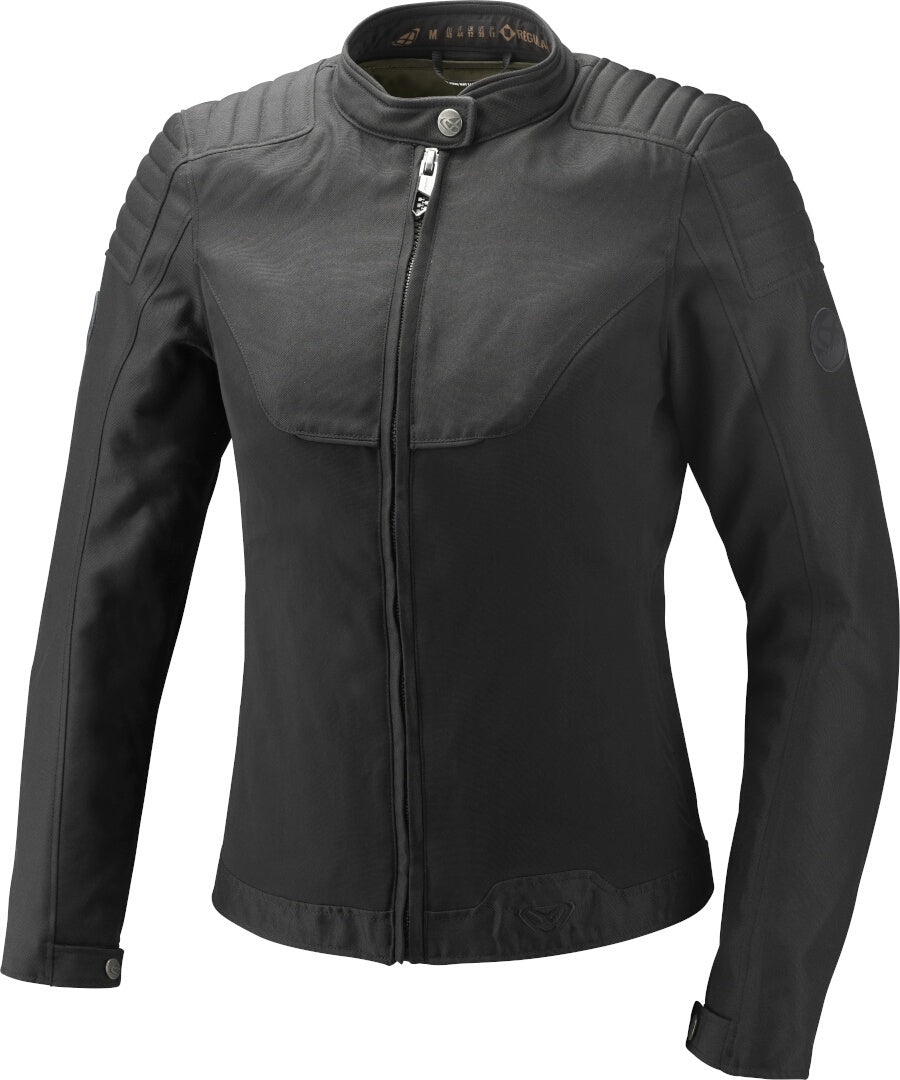 IXON HORNET Mujer Textil Moto Chaqueta Negra