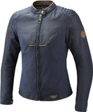 IXON HORNET Mujer Textil Moto Chaqueta Marrón Marino