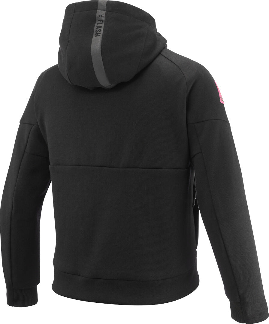 IXON TOUCHDOWN KIDS L Moto Urbana Chaqueta Negro Rosa Brillante