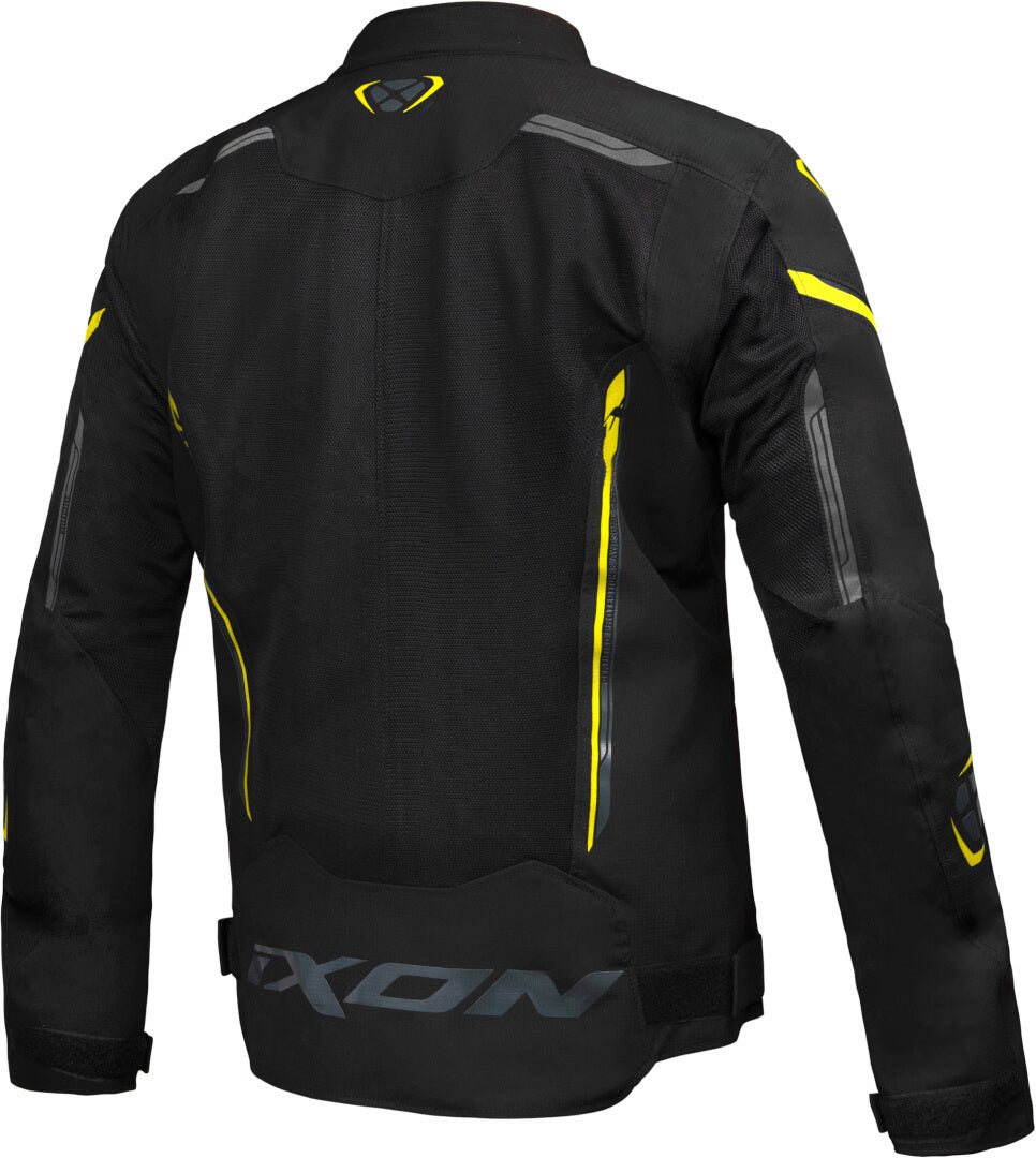 IXON STRIKER AIR Moto Textil Hombre Chaqueta Negro Antracita Amarillo