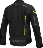 IXON STRIKER AIR Moto Textil Hombre Chaqueta Negro Antracita Amarillo