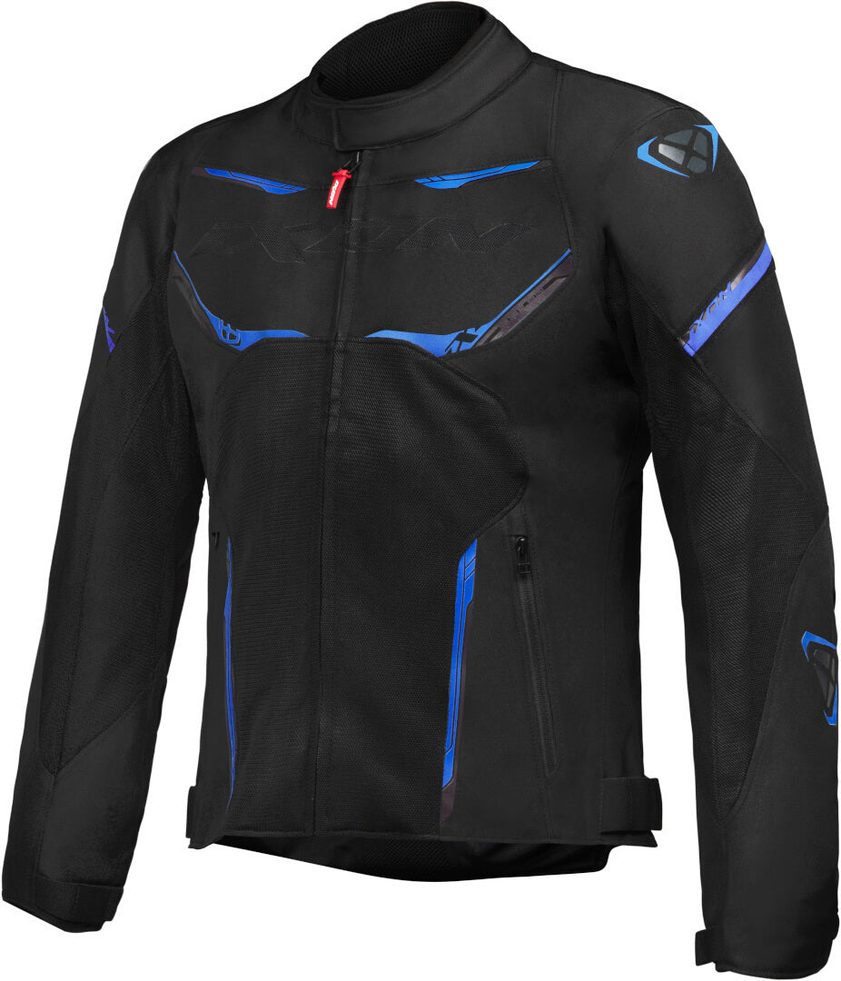 IXON STRIKER AIR Moto Textil Hombre Chaqueta Negro Antracita Azul