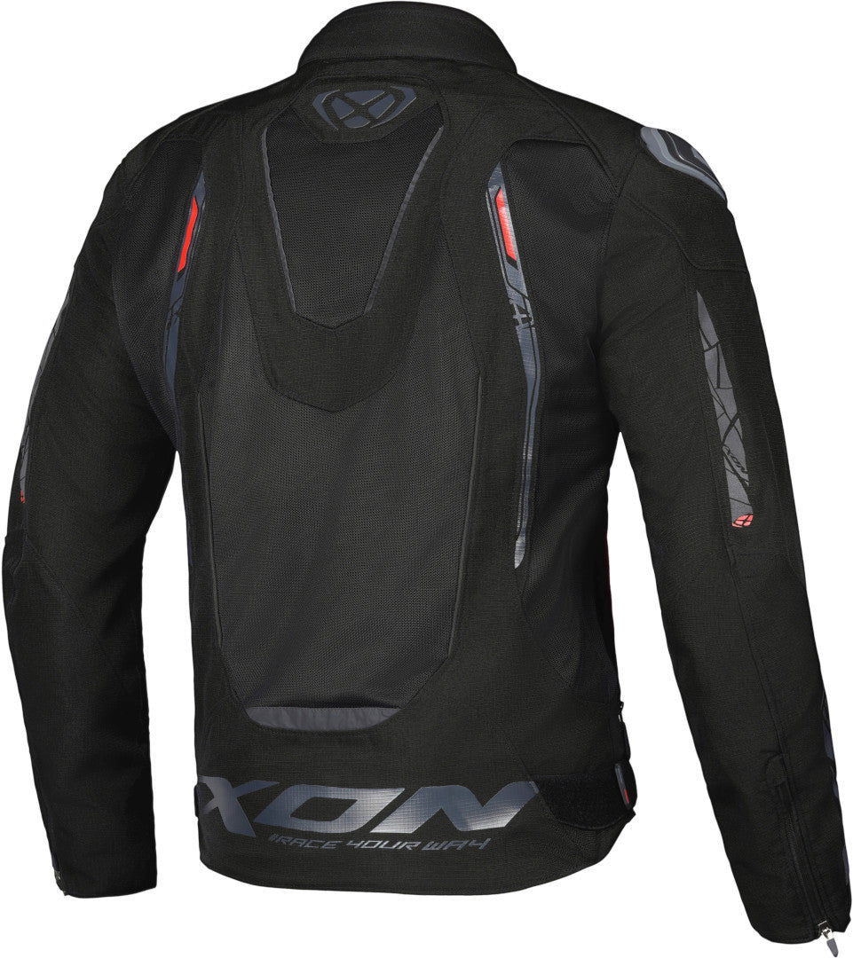 IXON M-APOCALYPSE Moto Textil Hombre Chaqueta Negra