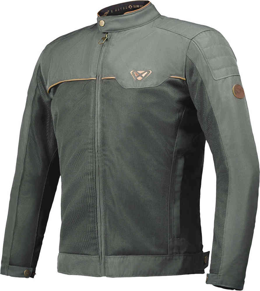 IXON CORNET Textil Moto Hombre Chaqueta Verde Marrón