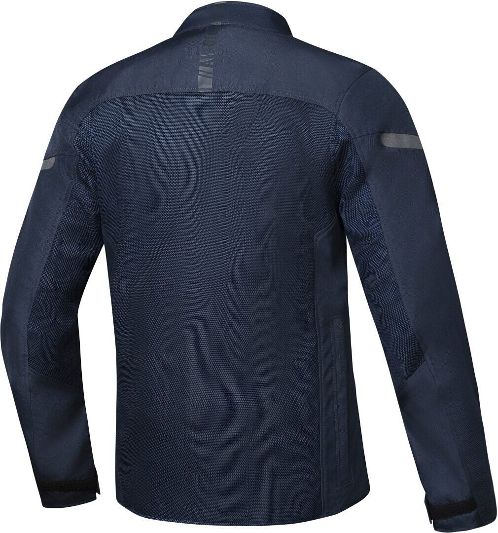 IXON FRESH SLIM Hombre Moto Textil Chaqueta Azul Marino