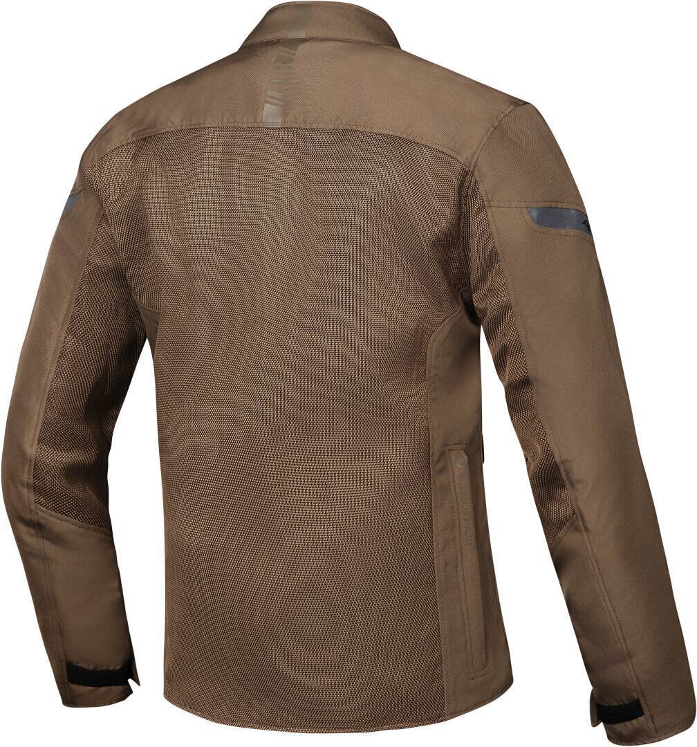 IXON FRESH SLIM Hombre Moto Textil Chaqueta MARRÓN