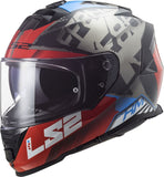 LS2 FF800 STORM SPRINTER BLACK RED TITANIUM - SECURTEX MOTOR S.L (t/a MaximoMoto)