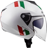 LS2 OF573 TWISTER II COMBO WHITE GREEN RED - SECURTEX MOTOR S.L (t/a MaximoMoto)