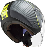 LS2 OF573 TWISTER II LUNA MATT BLACK TITANIUM - SECURTEX MOTOR S.L (t/a MaximoMoto)