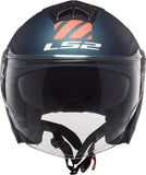 LS2 OF573 TWISTER II LUNA MATT BLUE WHITE - SECURTEX MOTOR S.L (t/a MaximoMoto)