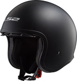 LS2 OF599 SPITFIRE SINGLE MONO MATT BLACK - SECURTEX MOTOR S.L (t/a MaximoMoto)