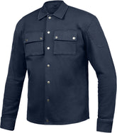 IXON SETTLER Hombres Textil Moto Camisa Azul Marino