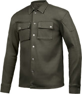 IXON SETTLER Hombres Textil Moto Camisa Caqui