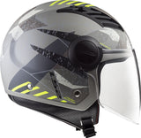 LS2 OF562 AIRFLOW CAMO MATT TITANIUM YELLOW - SECURTEX MOTOR S.L (t/a MaximoMoto)