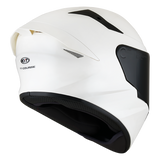 KYT- CASCOS TT-COURSE PLAIN WHITE
