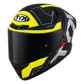 KYT- CASCOS TT-COURSE ELECTRON MATT BLACK/YELLOW - XS / NEGRO MATE/ AMARILLO