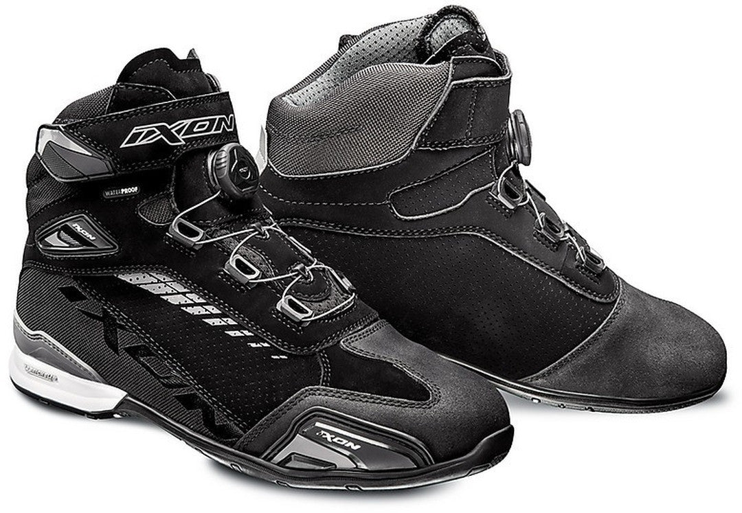 IXON- BOTAS BULL VENTED BLACK/GREY - SECURTEX MOTOR S.L (t/a MaximoMoto)
