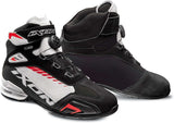 IXON- BOTAS BULL VENTED BLACK/WHITE/RED - SECURTEX MOTOR S.L (t/a MaximoMoto)