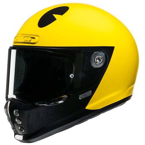 HJC V10 PAC-MAN BANDAI NAMCO MC3 Casco Integral Para Motocicleta