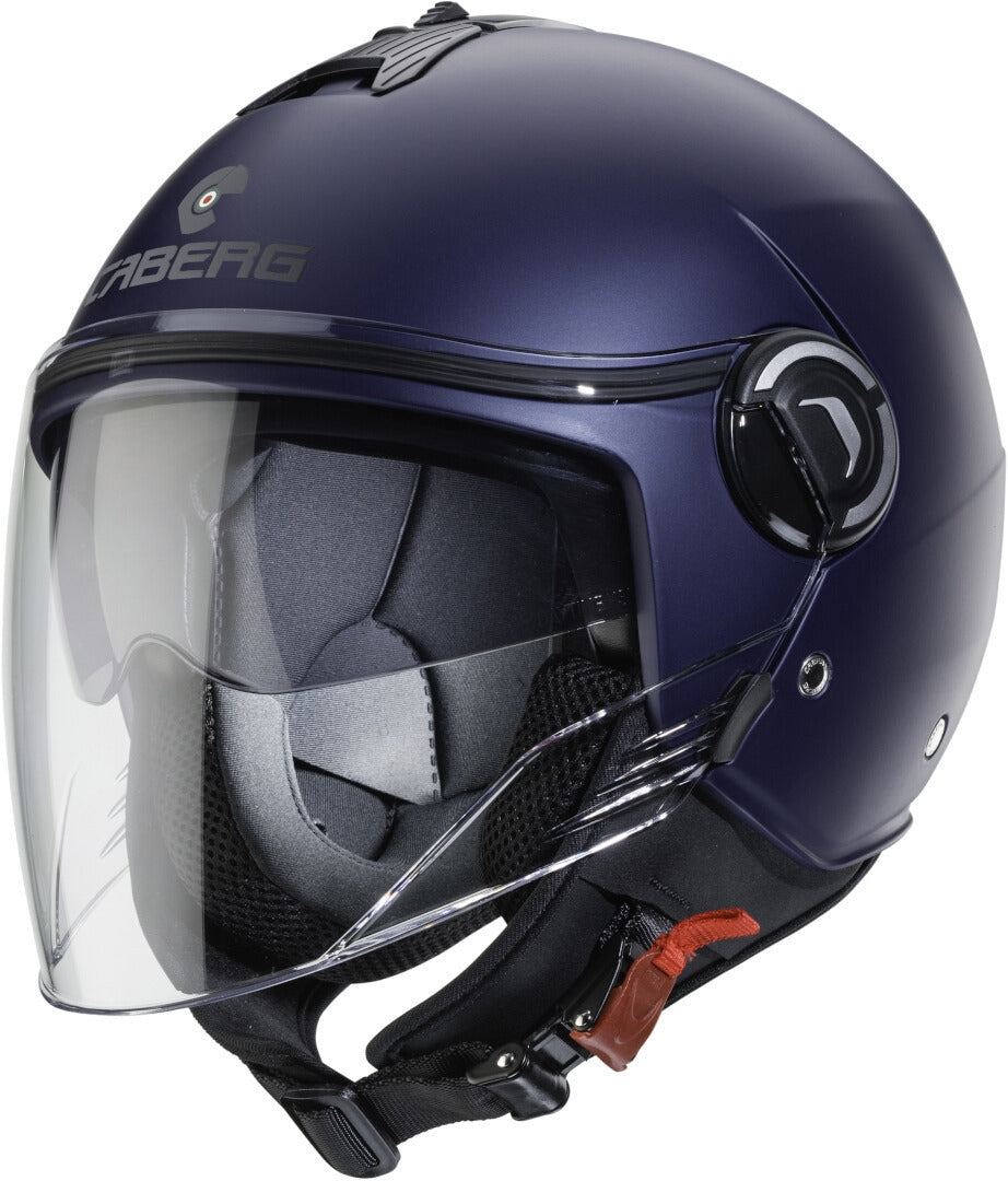 CABERG-Casco Riviera V4 MATT/BLUE/YAMA - SECURTEX MOTOR S.L (t/a MaximoMoto)