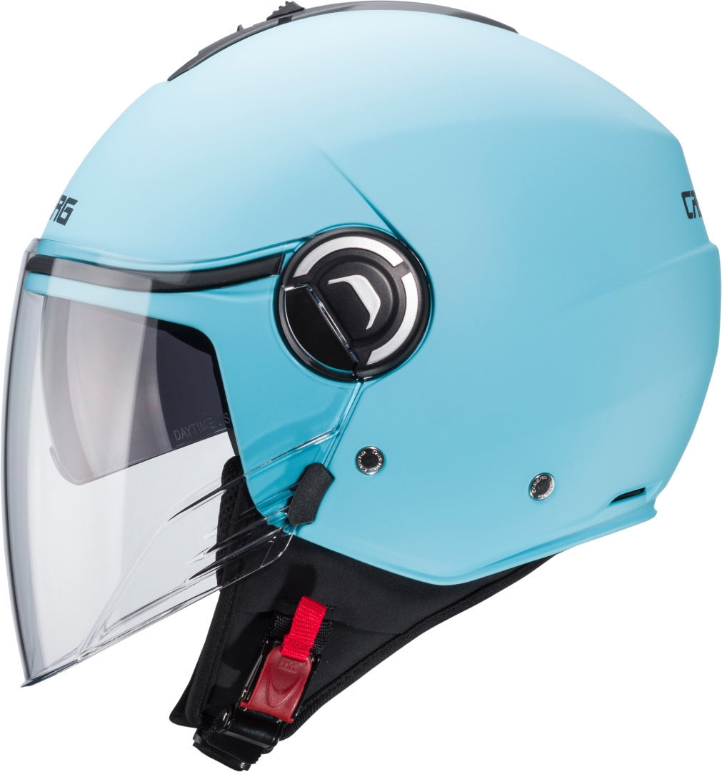 CABERG-Casco Riviera V4 MATT/LIGHT/BLUE - SECURTEX MOTOR S.L (t/a MaximoMoto)