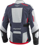IXON MIDGARD Moto Textil Mujer Chaqueta Grege Azul Marino Negro