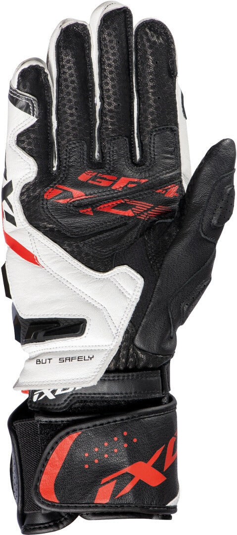 IXON- GUANTES GP4 AIRBLACK/WHITE/RED - SECURTEX MOTOR S.L (t/a MaximoMoto)
