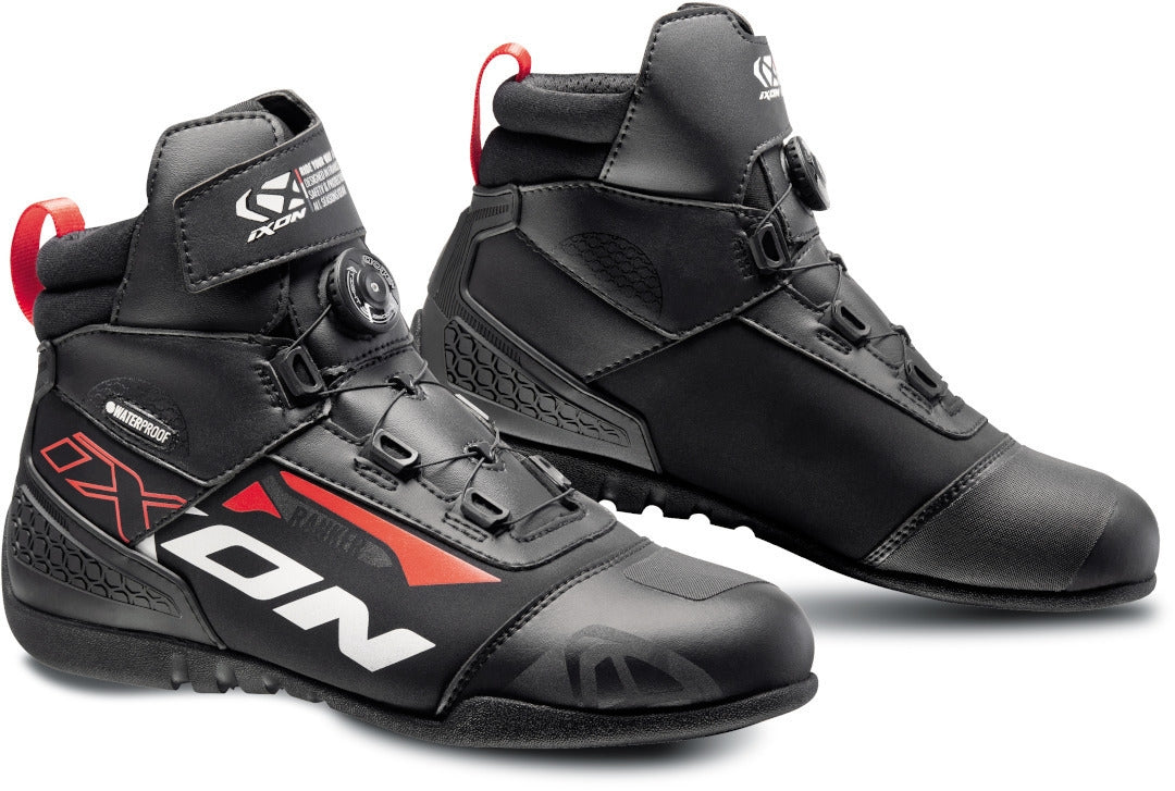 IXON- BOTAS RANKER WPBLACK/WHITE/RED - SECURTEX MOTOR S.L (t/a MaximoMoto)