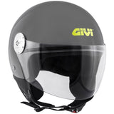 GIVI CASCO DJET 107/MINI-J.D/SOLID GRIS - SECURTEX MOTOR S.L (t/a MaximoMoto)