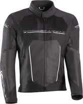 IXON T-REX Toda la Temporada Chaqueta Textil Moto Negro/Blanco/Gris