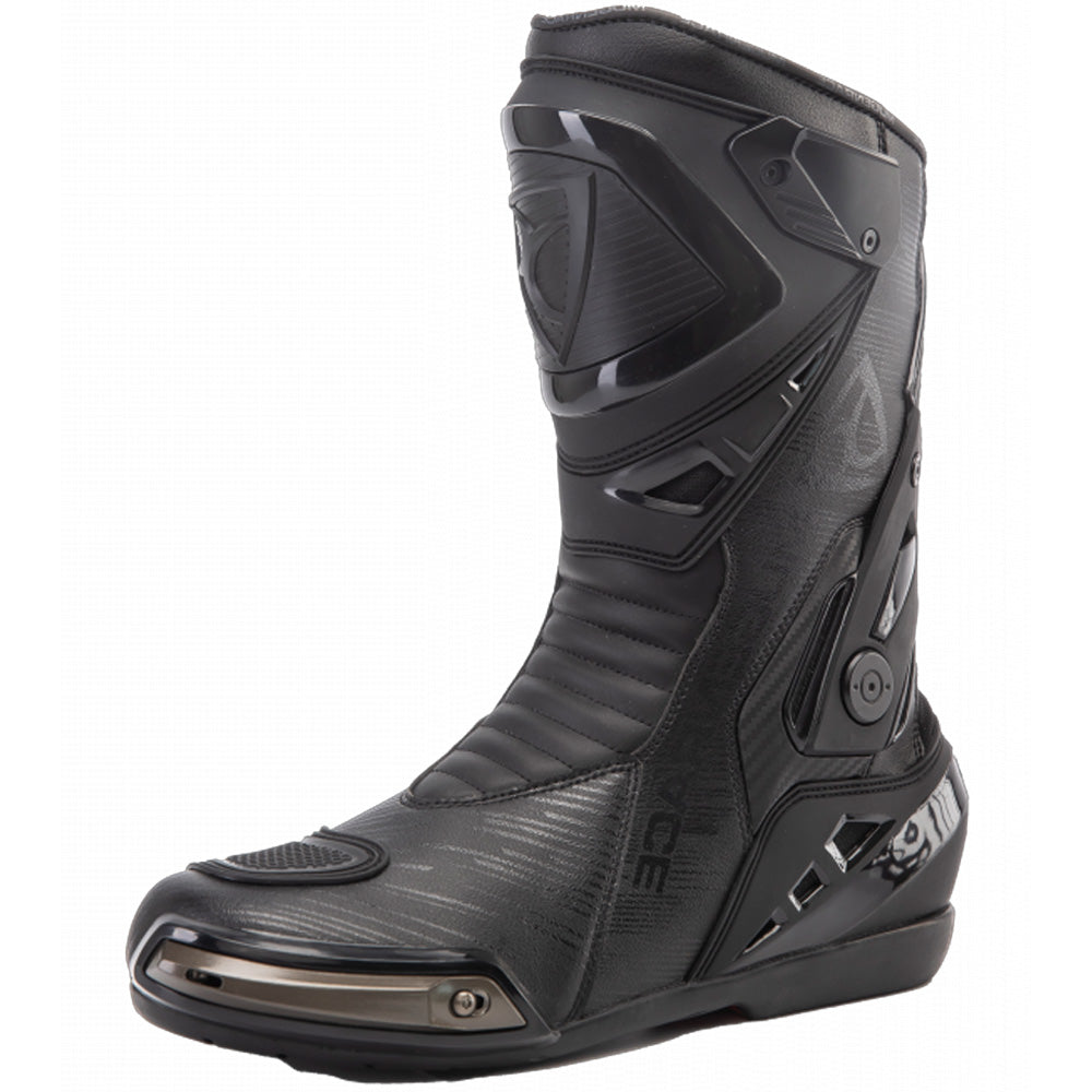 MUGENRACE BOT-MNR-2390 Phantom Plus Botas De Moto Negro