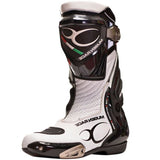 MUGENRACE Sphantom 3 Deportivas Moto Botas Negro Blanco