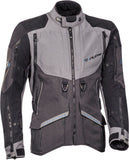 IXON RAGNAR Aventura Chaqueta Textil Moto Antracita/Gris/Azul