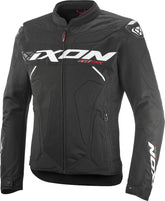 IXON IONIX Verano Chaqueta Textil De Moto Negro Blanco