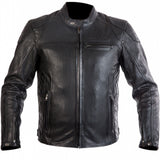 MUGENRACE LJ MNR 1873 Sakliot Chaqueta de cuero motocicleta Negro
