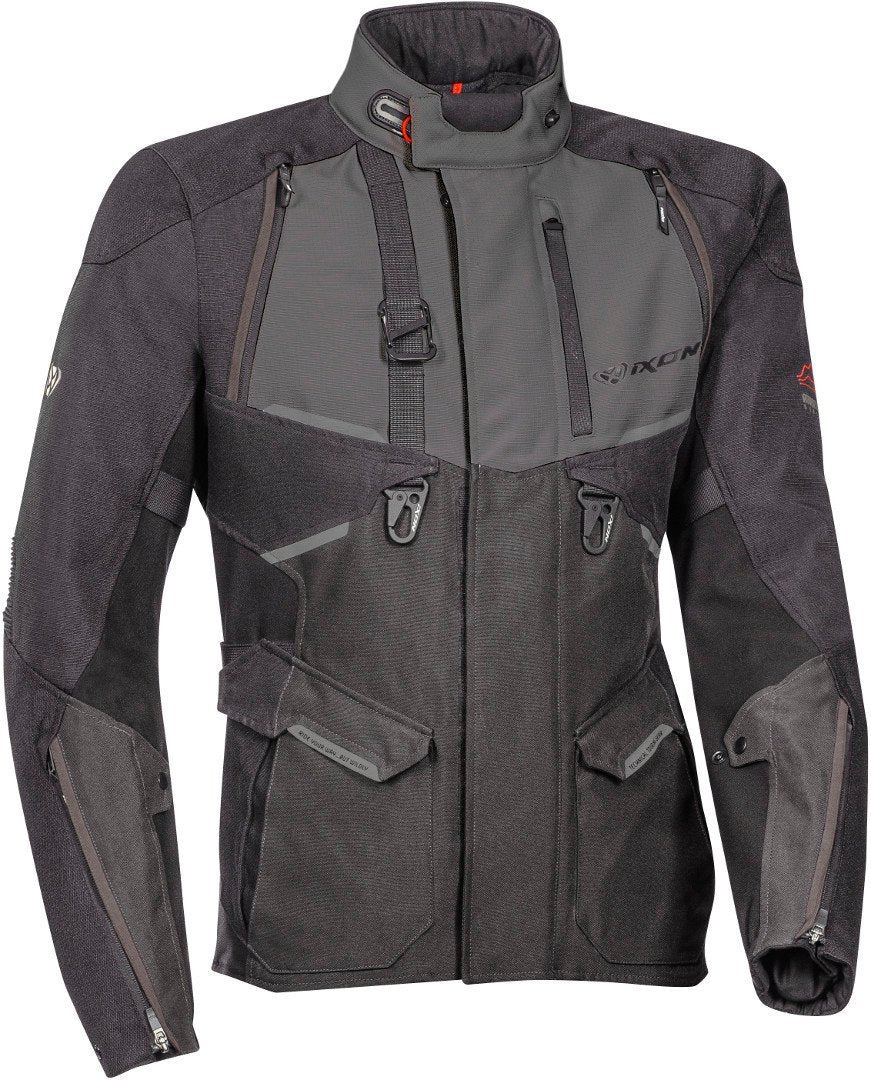 IXON EDDAS Moto Textil Turismo Chaqueta Negro/Antracita