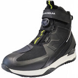 MUGENRACE BOT-MNR-2461 Botas de moto Stopee Negro/Amarillo Fluo