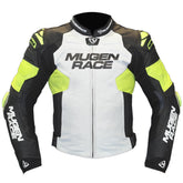 MUGENRACE LJ-MNR-2117 MRY Deportiva Moto Cuero Chaqueta