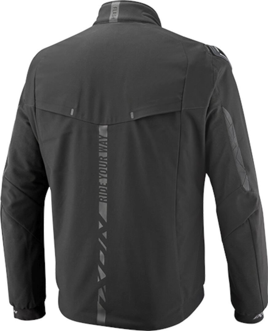 IXON PULSION Impermeable Aventura Moto Textil Chaqueta Negro