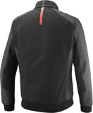 IXON SIWA Impermeable Aventura Motociclistas De Textil Chaqueta Negro/Antracita/Rojo