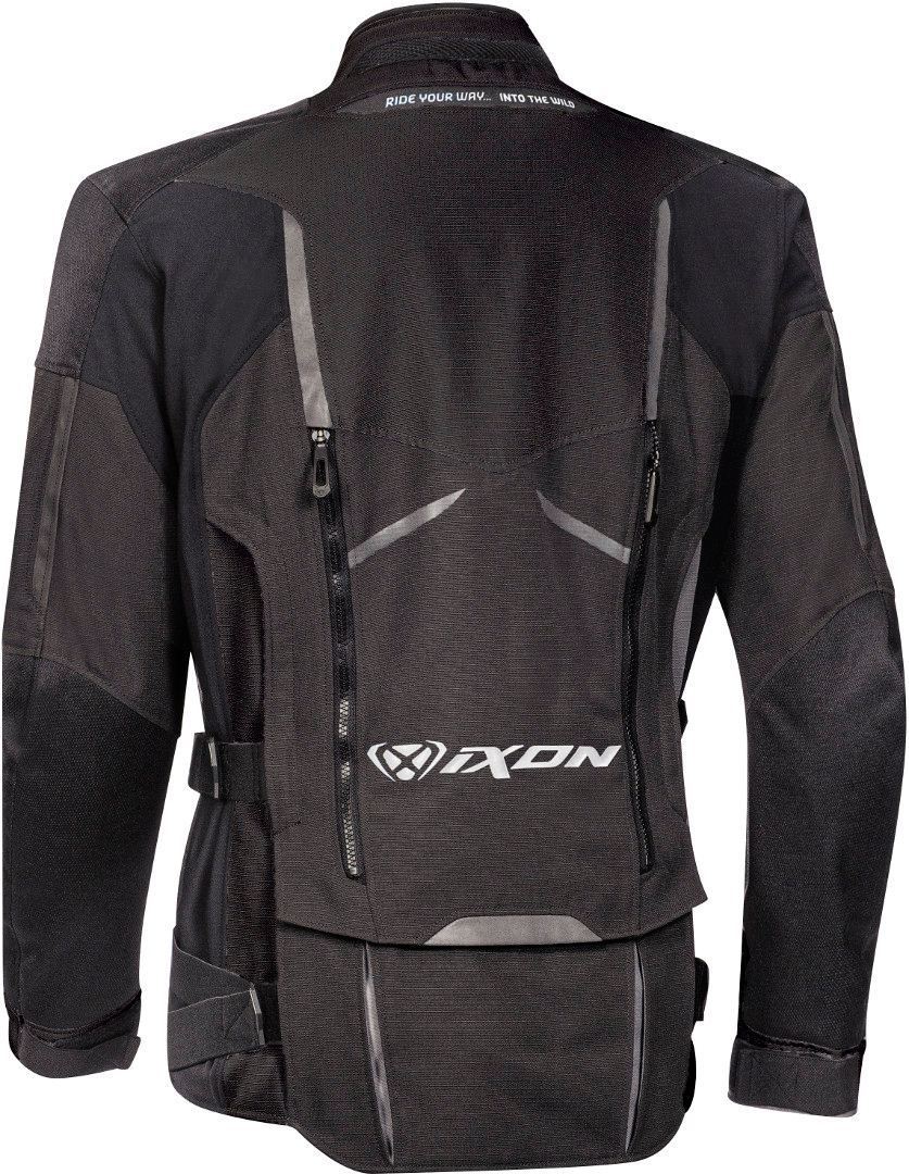 IXON RAGNAR Aventura Chaqueta Textil Moto Negro/Antracita