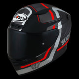 SUOMY-CASCOS TRACK-1 NINETY SEVEN MATT GUN METAL/RED E06 - SECURTEX MOTOR S.L (t/a MaximoMoto)