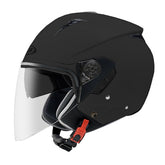 ZEUS-CASCO JET ZS-205 MATT BLACK - SECURTEX MOTOR S.L (t/a MaximoMoto)