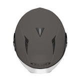 ZEUS-CASCO JET ZS-205 MATT BLACK SILVER - SECURTEX MOTOR S.L (t/a MaximoMoto)
