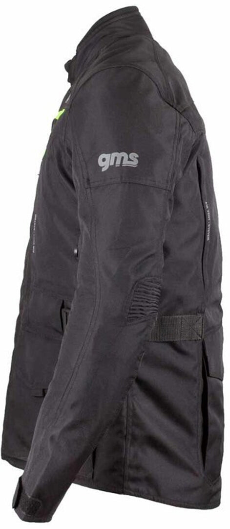 GMS- CHAQUETAS TEXTILE GEAR MAN BLACK/WHITE/YELLOW - SECURTEX MOTOR S.L (t/a MaximoMoto)